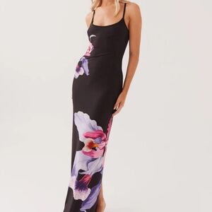 Peppermayo Bad News Mesh Black Tulip Maxi